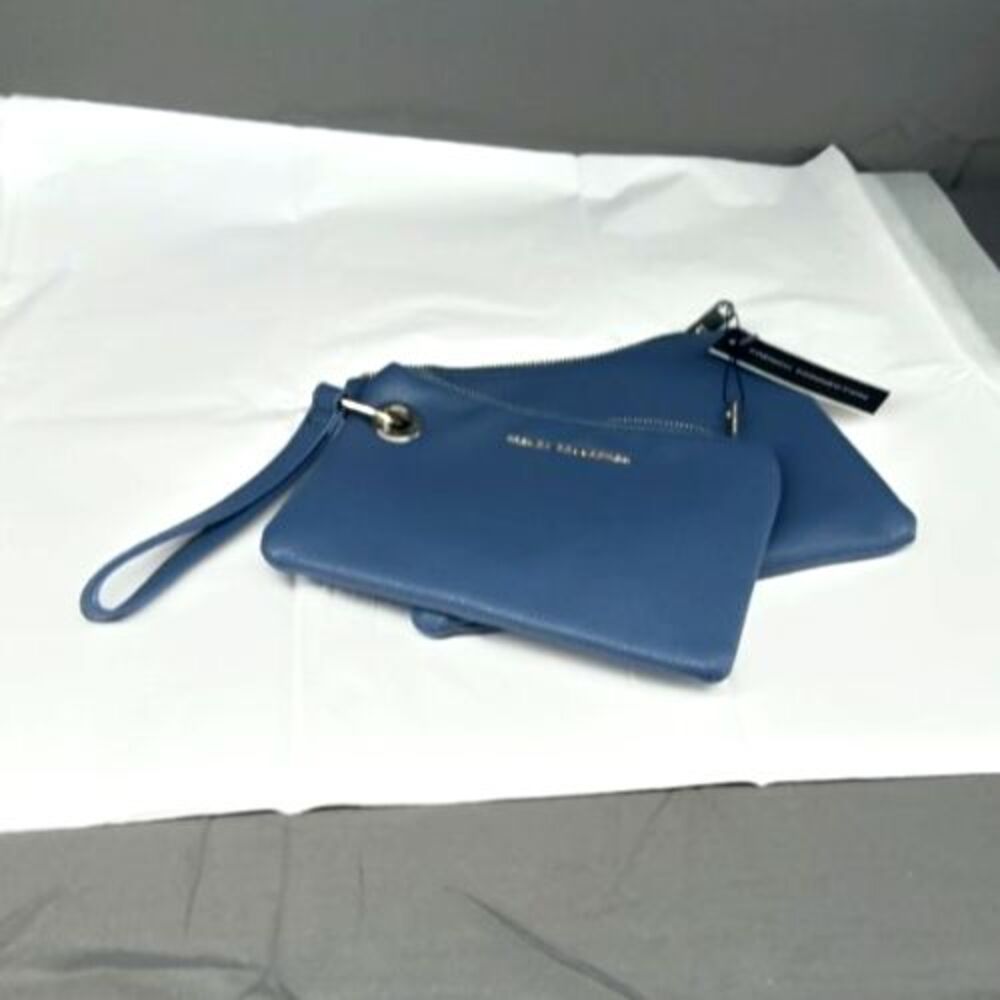 NWT French Connection Navy Blue Double Wristlet RV $48